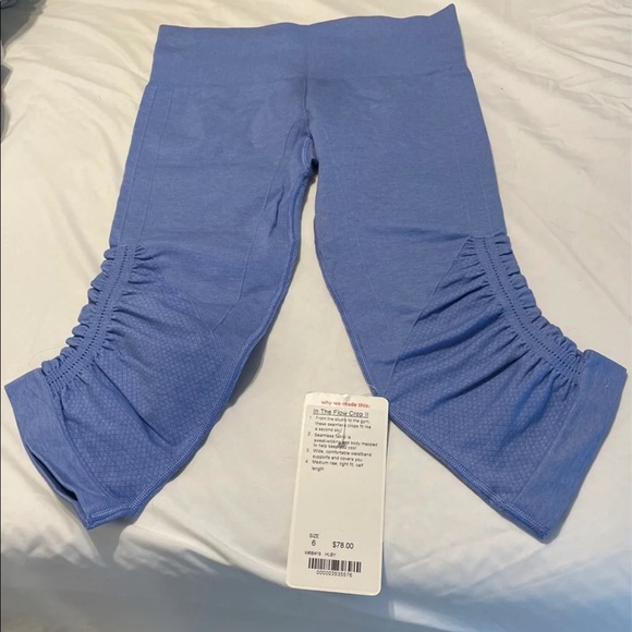 lululemon athletica Pants - Lululemon In The Flow Crop II